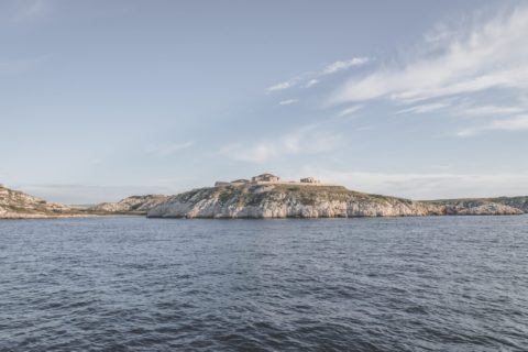 point de vue sur les iles du frioul