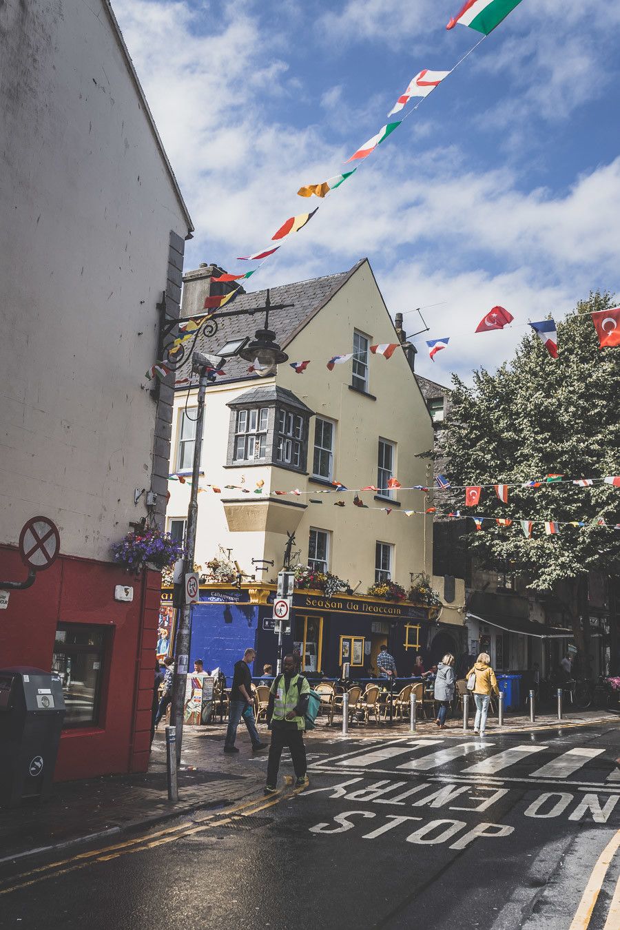 galway dans le connemara en irlande