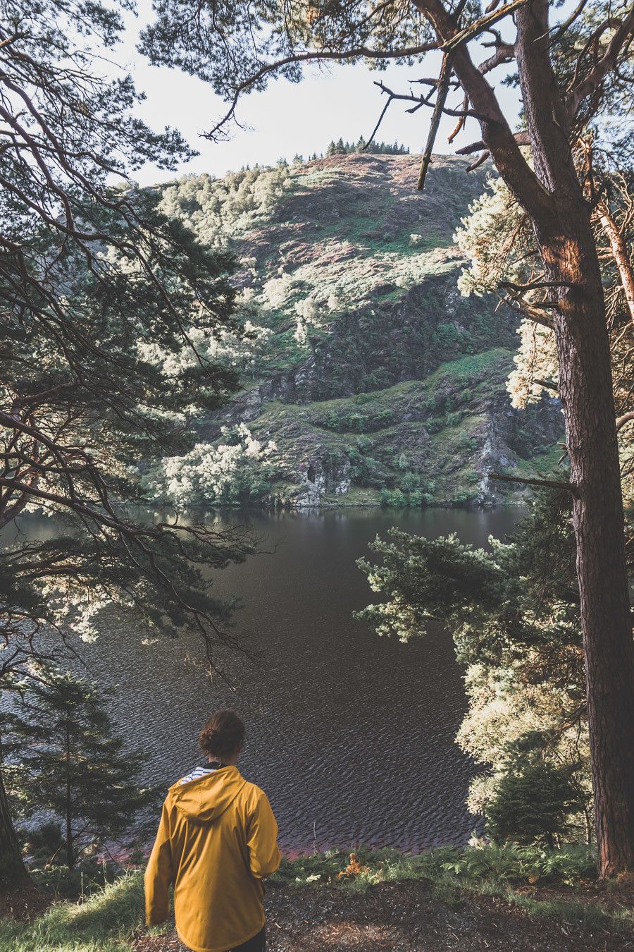 Upper lake dans les Wicklow moutains