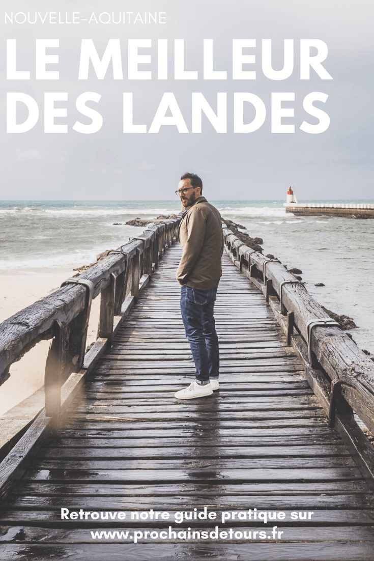 Tu ne sais pas que faire dans les Landes ? Tu rêves de plages de sable fin et de coins nature sans prendre l’avion ? Les Landes sont faites pour toi ! Retrouve dans notre article détaillé quoi faire dans les Landes, que voir et que visiter, entre jolies plages et villages de charme, réserves naturelles… #roadtrip #landes #nouvelleaquitaine #france / Vacances en France / Vacances plage / France paysage / Landes paysage / Landes tourisme / Landes plage / Landes France / Voyage en France / Voyage nature