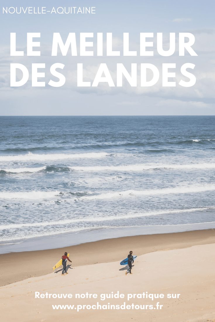 Tu ne sais pas que faire dans les Landes ? Tu rêves de plages de sable fin et de coins nature sans prendre l’avion ? Les Landes sont faites pour toi ! Retrouve dans notre article détaillé quoi faire dans les Landes, que voir et que visiter, entre jolies plages et villages de charme, réserves naturelles… #roadtrip #landes #nouvelleaquitaine #france / Vacances en France / Vacances plage / France paysage / Landes paysage / Landes tourisme / Landes plage / Landes France / Voyage en France / Voyage nature