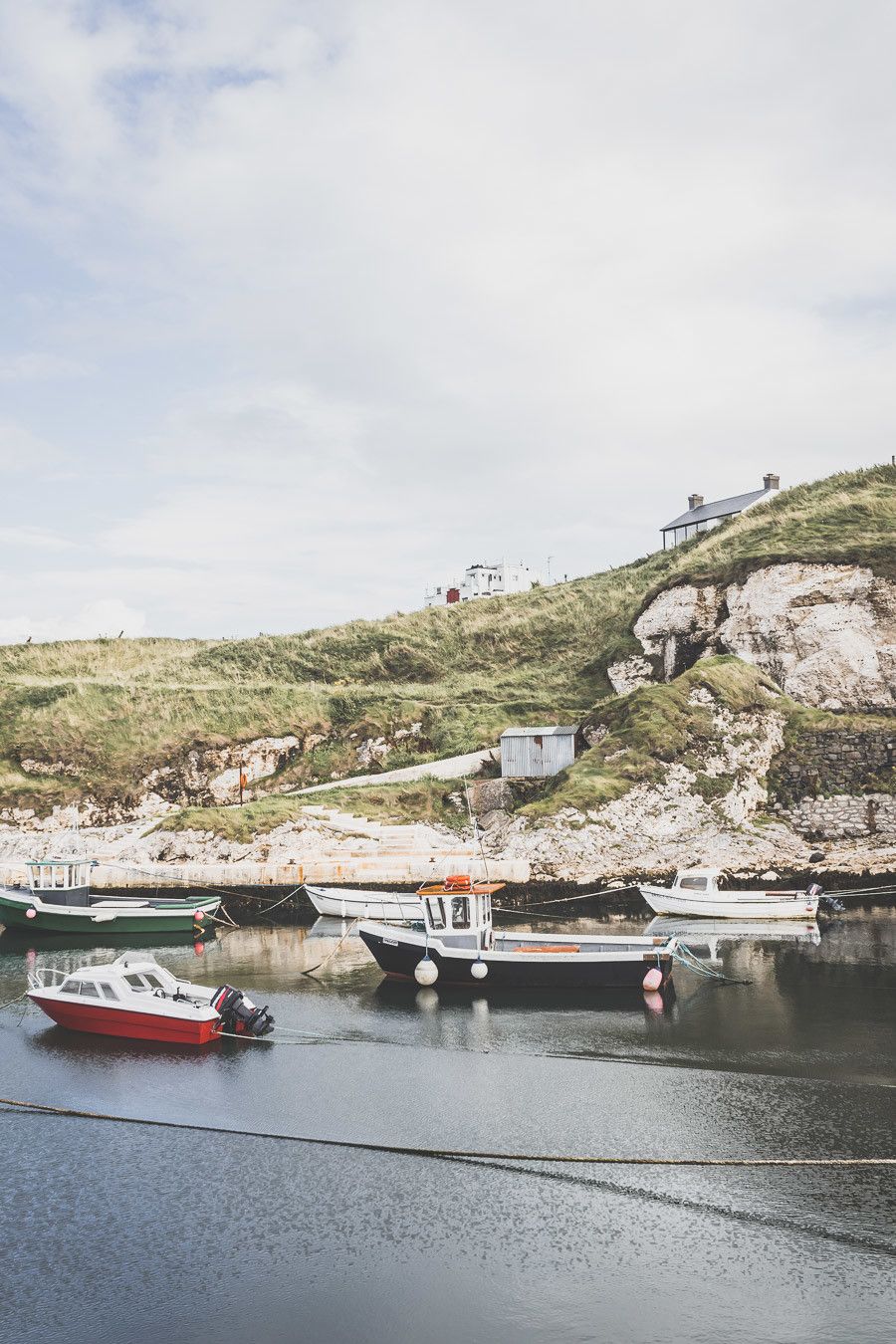 petit port - bateaux de pêches en irlande