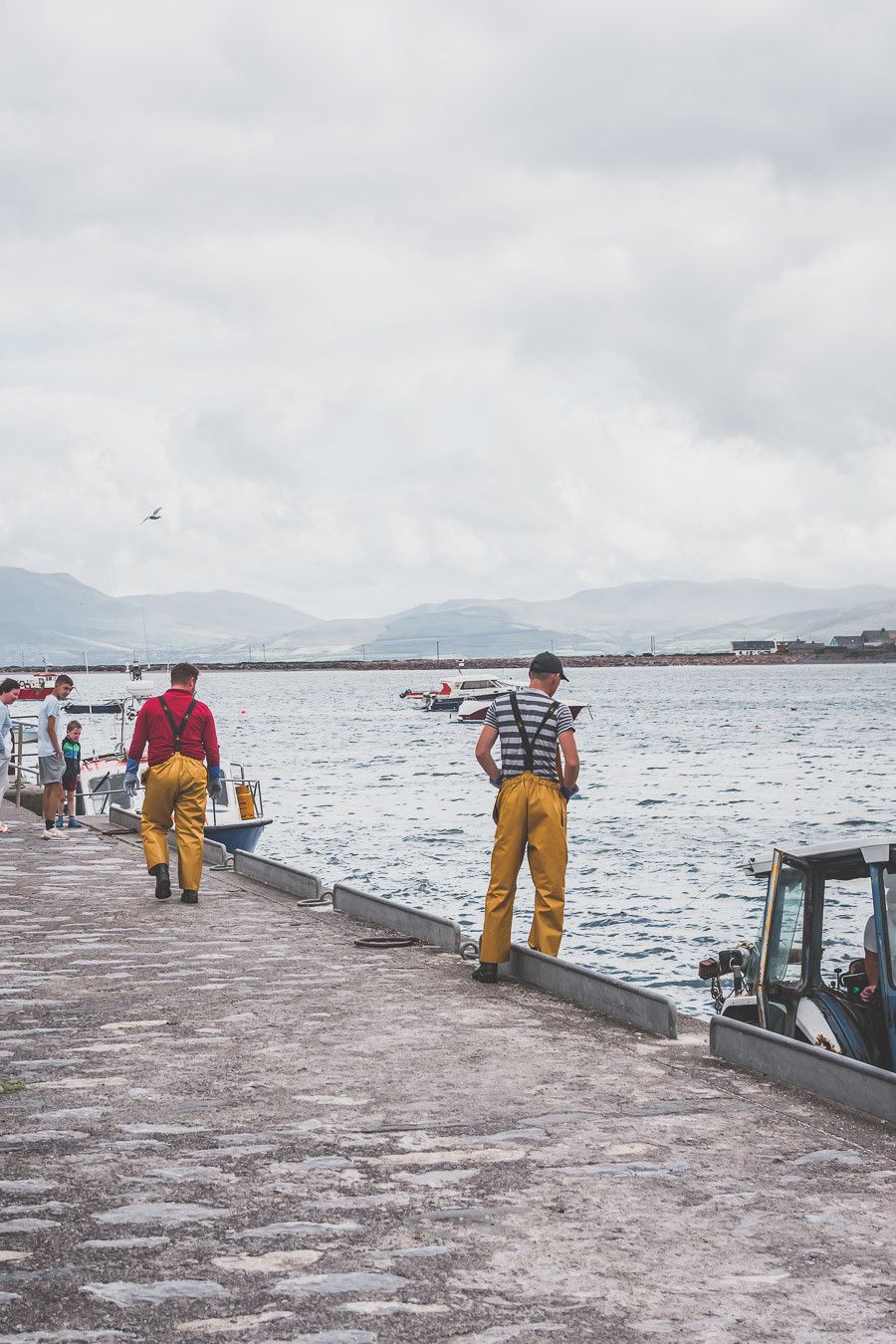 Petit port de pêche dans le Kerry