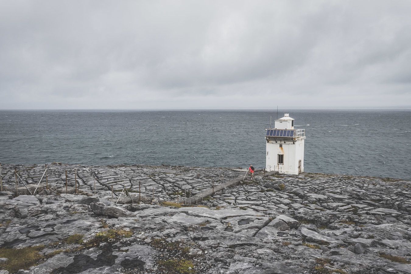 Phare dans le burren en Irlande 