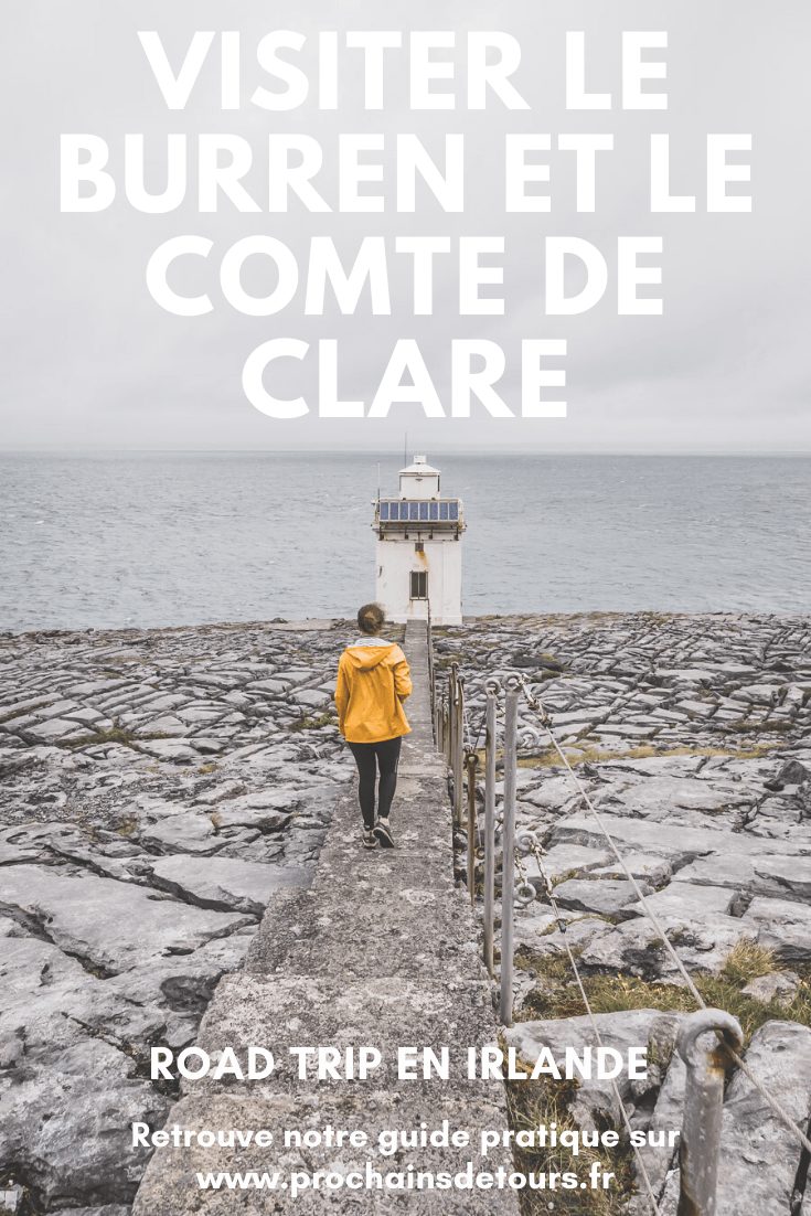 Vous planifiez un road trip en Irlande ? N’oubliez pas de passer par le Burren ! Cette superbe région géologique se situe dans le comté de Clare en Irlande et côtoie les célèbres Falaises de Moher / Cliffs of Moher Ireland / Irlande road trip / Road trip Irlande / Irlande paysage / Irlande voyage / Voyage Irlande / Irlande voyage / Voyage Irlande / Voyage en Irlande / Carnet de voyage en Irlande / Carnet voyage Irlande / Burren Ireland / Burren National Park Ireland /