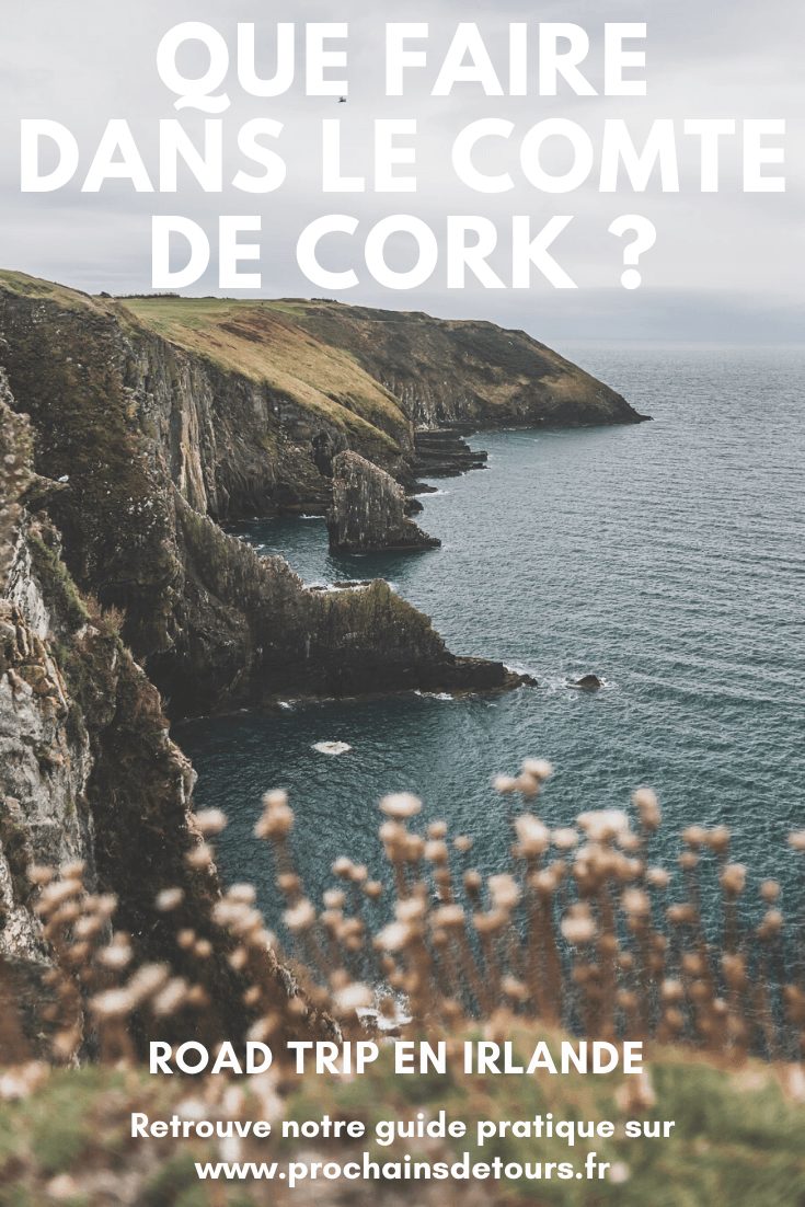 Vous planifiez un road trip en Irlande le long de la Wild Atlantic Way ? N’oubliez pas le Comté de Cork, situé au Sud de l’Irlande. / Irlande road trip / Road trip Irlande / Irlande paysage / Irlande voyage / Voyage Irlande / Irlande voyage / Voyage Irlande / Voyage en Irlande / Carnet de voyage en Irlande / Carnet voyage Irlande / Beautiful Landscapes / Landscape photography / Cork Irlande / Cork Ireland travel / Cork Ireland things to do