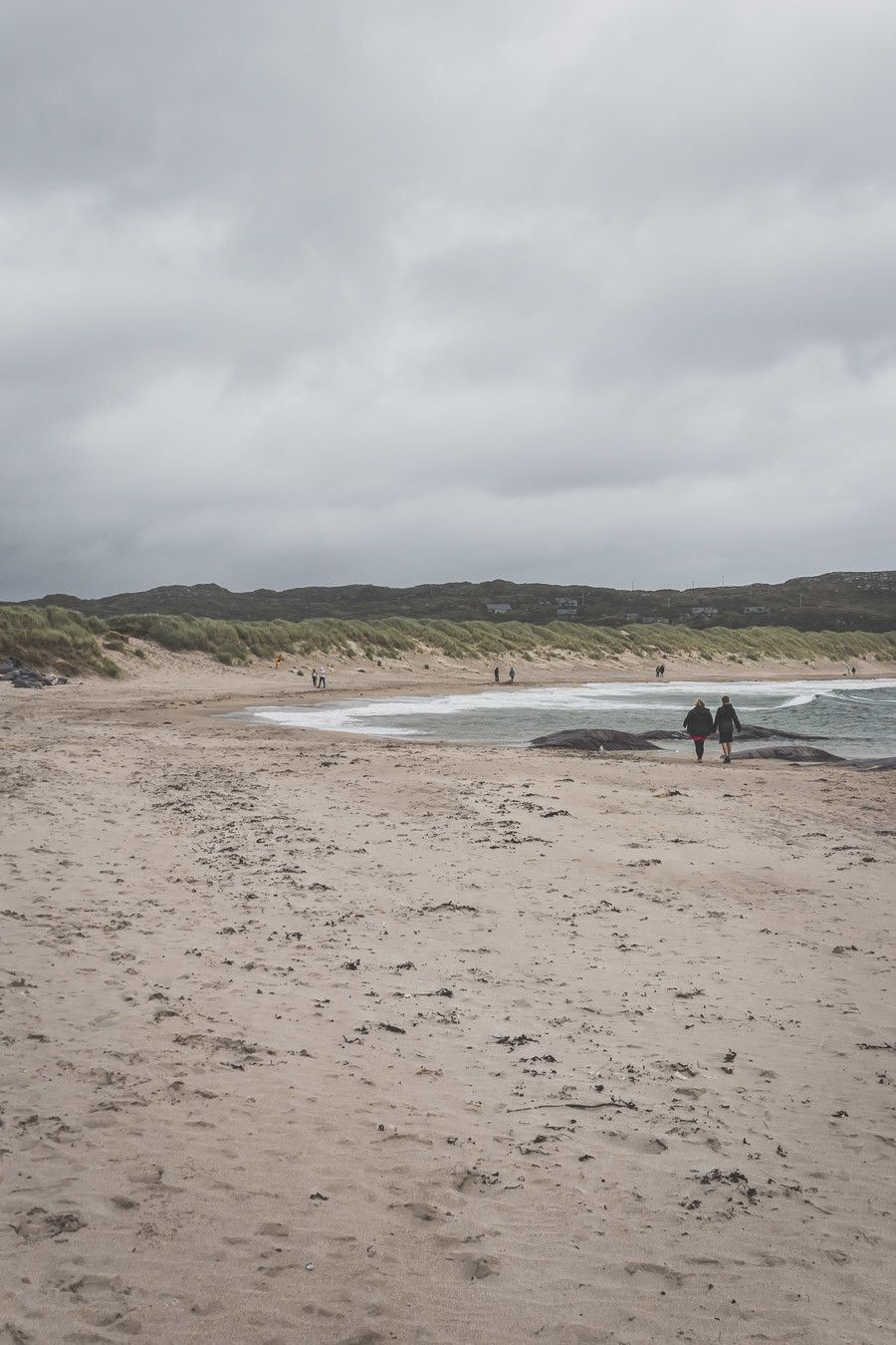 Plage de sable fin en Irlande