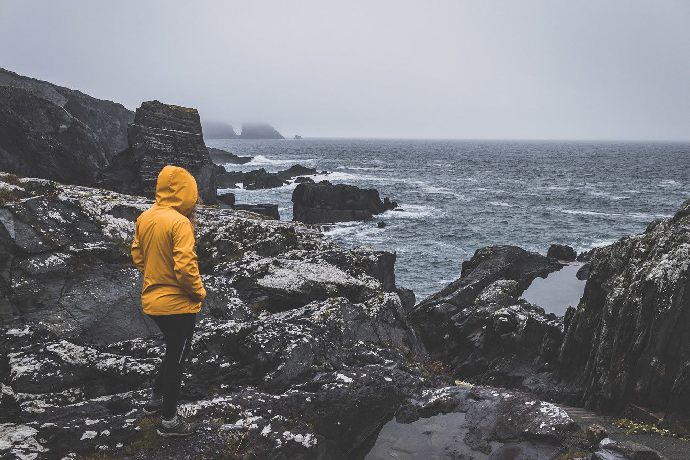 Falaises de la péninsule de Mizen Head en Irlande