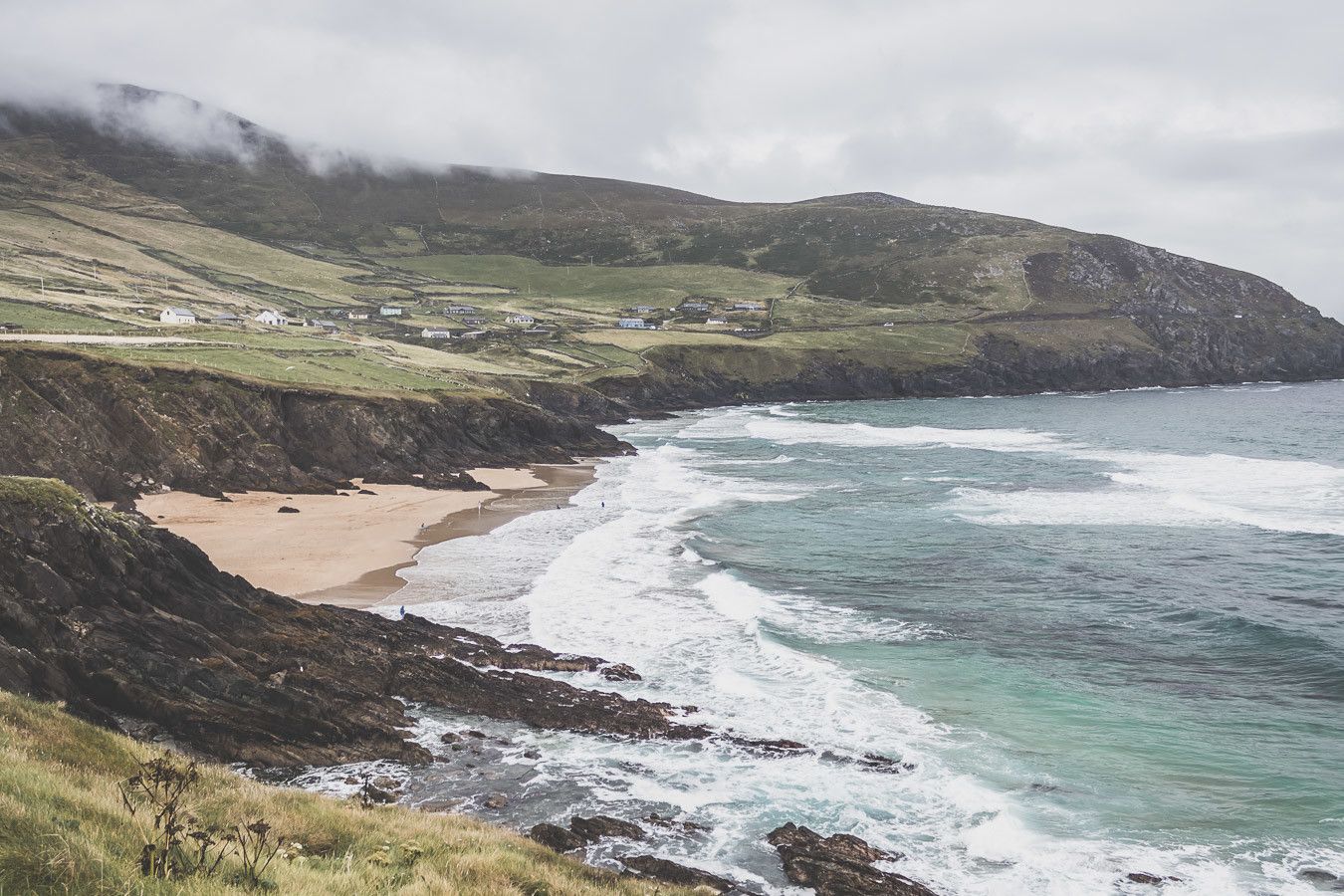 Dunmore Head un paysage de carte postale