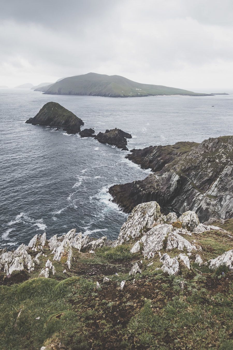 Dunmore Head en Irlande, lieu de tournage de Star Wars