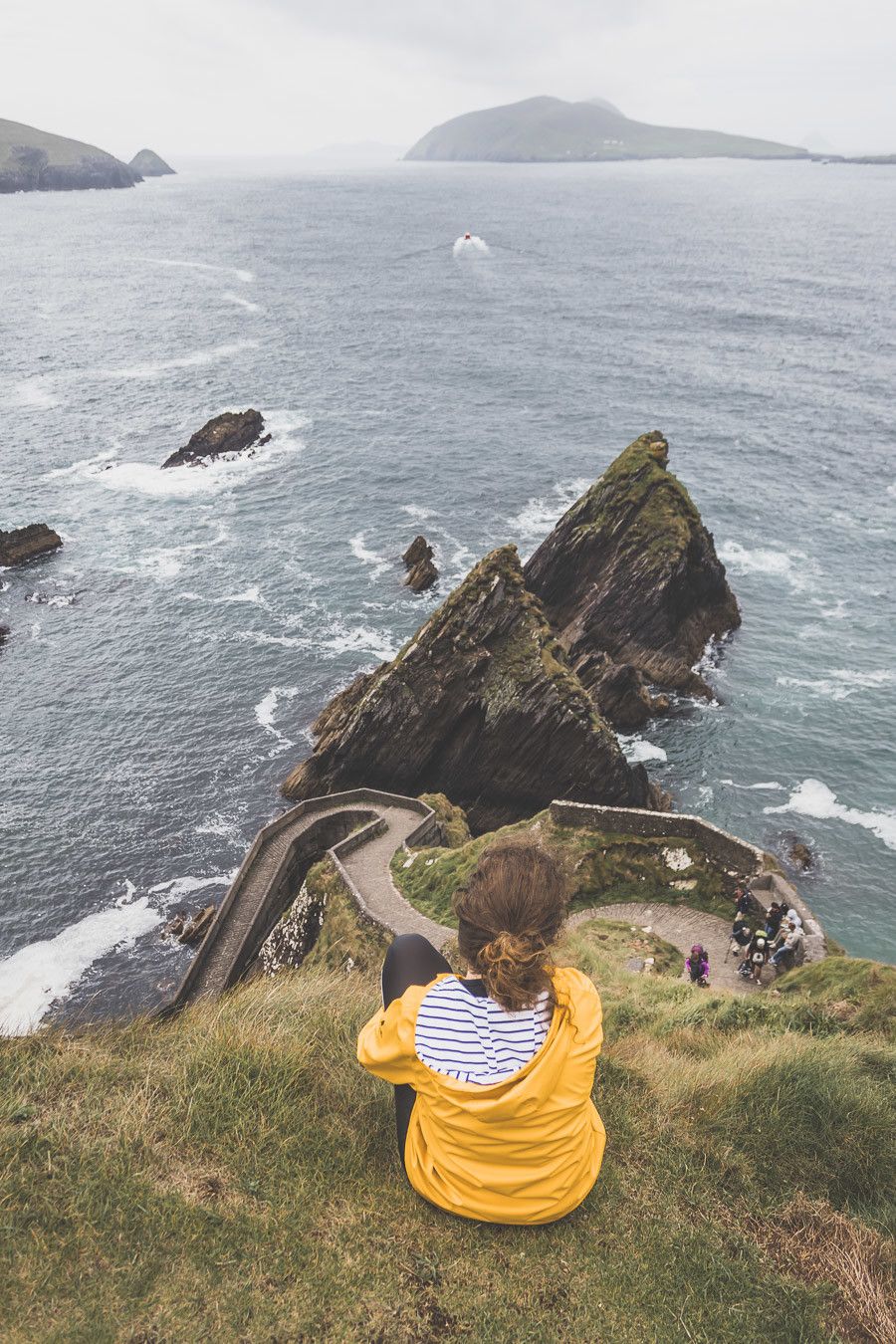 La magnifique vue depuis Dunquin Pier en Irlande