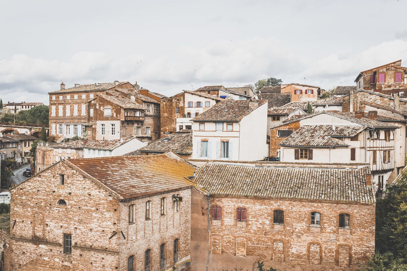 Gaillac, ville de briques rouges