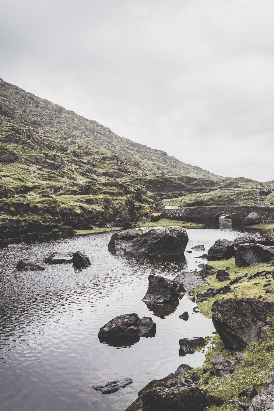 Le magnifique gap of Dunloe en Irlande