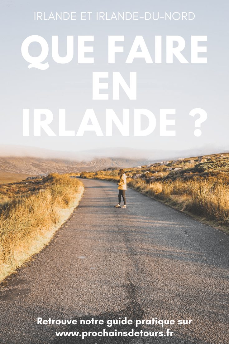 Vous vous demandez que faire en Irlande ? Quel itinéraire prendre en Irlande ? Que voir en Irlande ? Ce guide est fait pour vous. Retrouvez sur notre blog notre itinéraire détaillé de 11 jours en Irlande. Road trip Irlande / Irlande road trip / Irlande paysage / Irlande / Voyage Irlande / Voyage en Irlande / Carnet de voyage Irlande / Carnet voyage Irlande / Vacances Irlande / Road trip Europe / Road trip / Itinéraire Irlande / Irlande itinéraire / Vacances Irlande