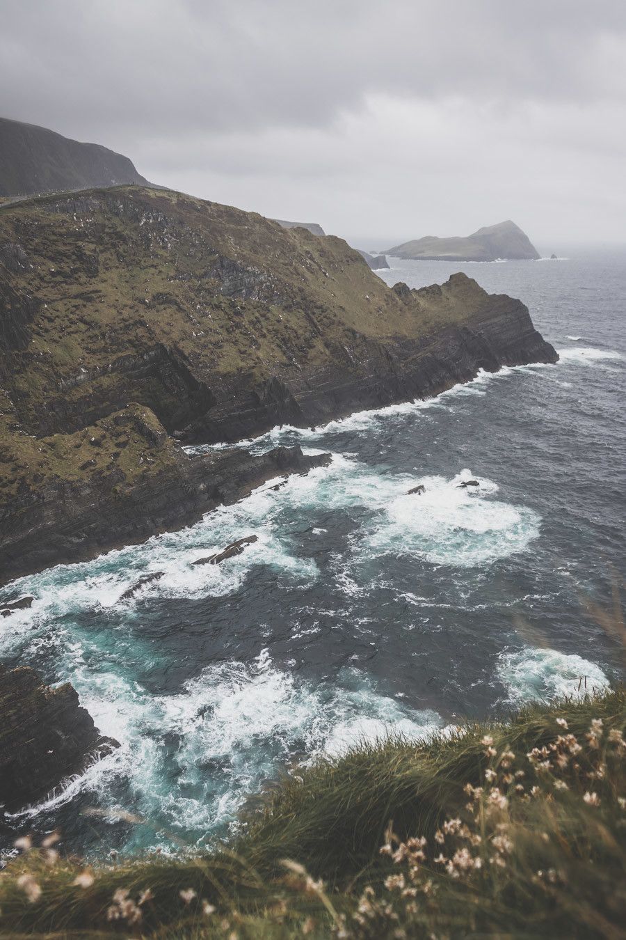 Les Kerry Cliffs dans le comté de Kerry