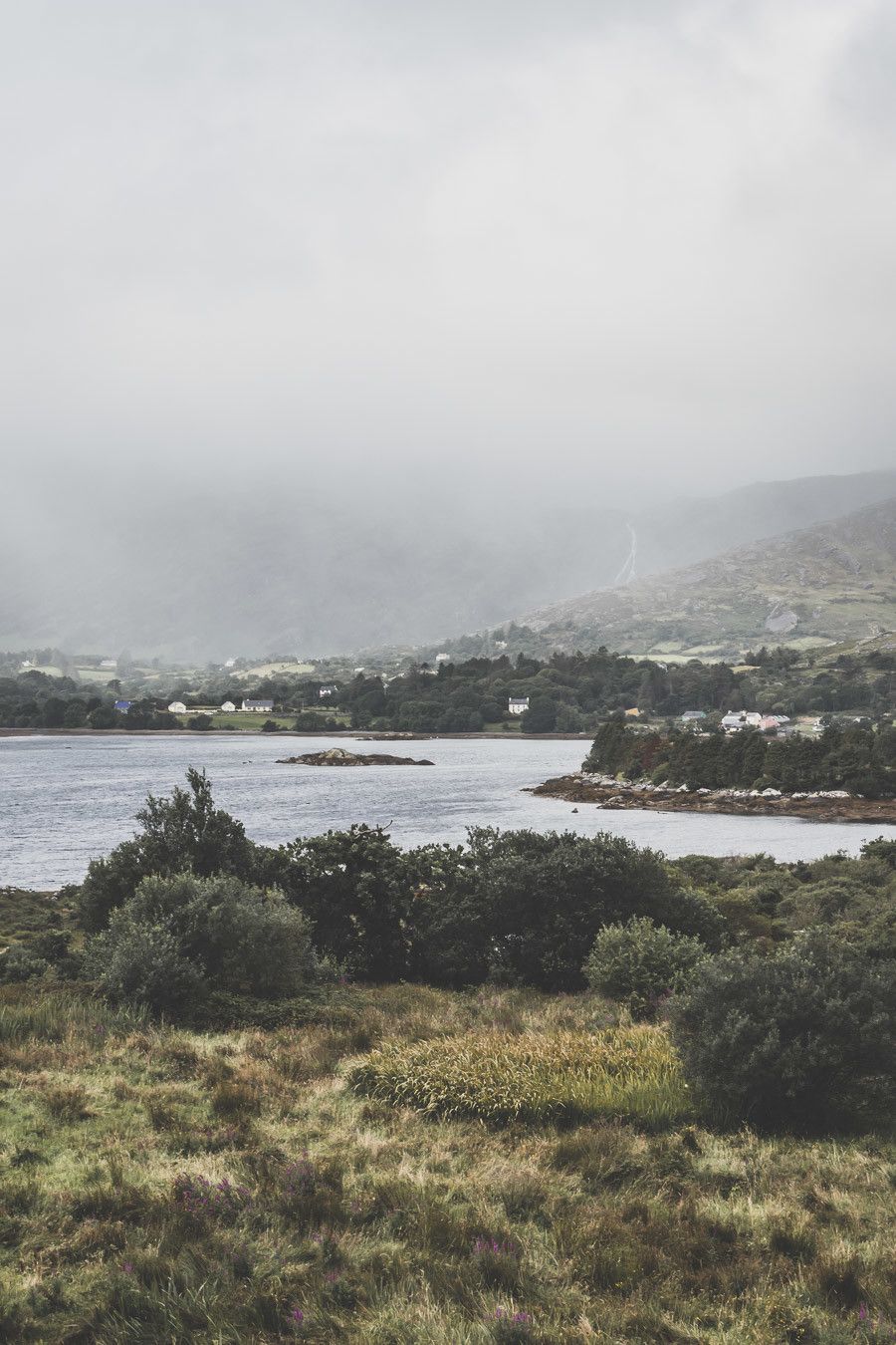 L'océan atlantique depuis le comté de Cork