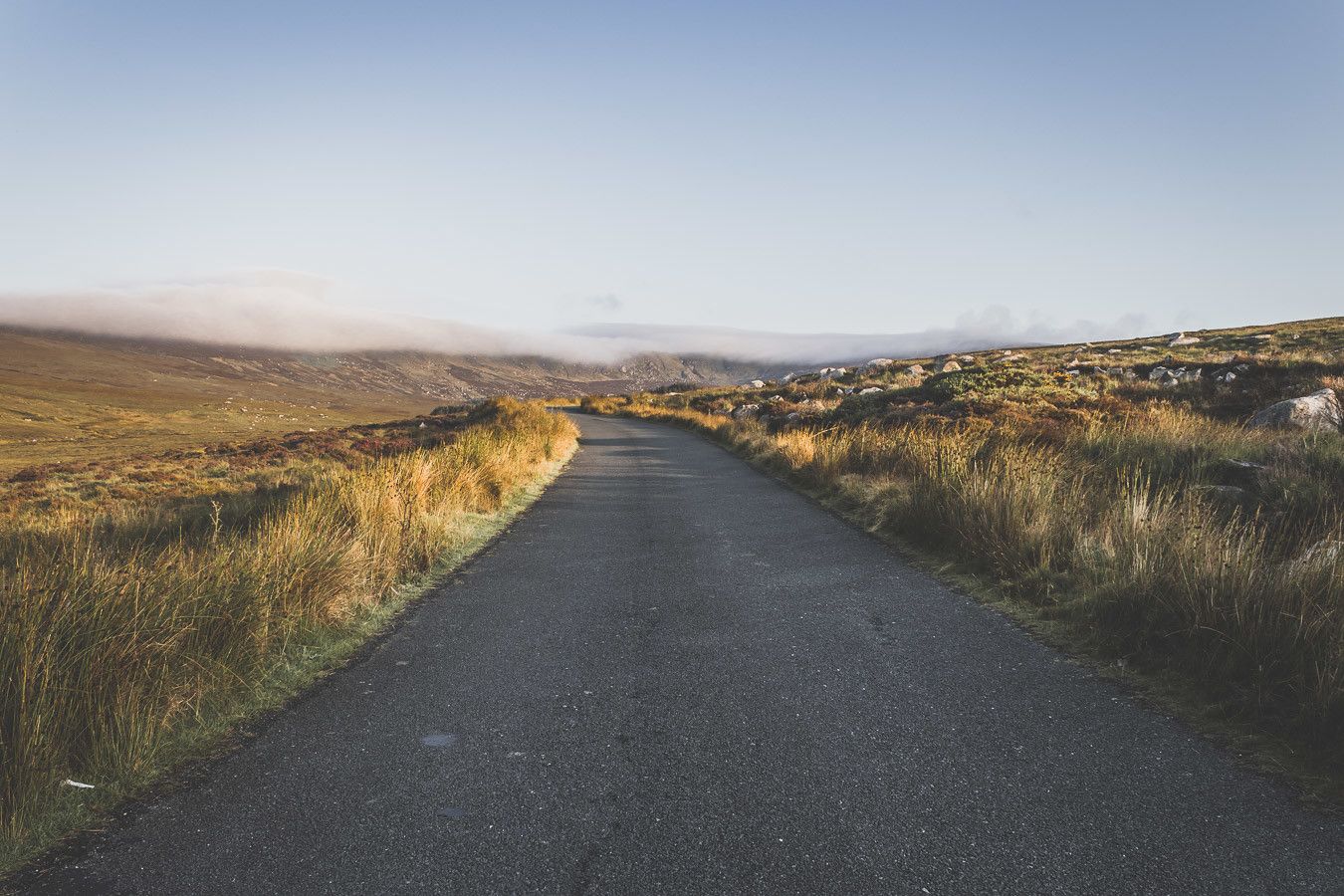 photo de route en irlande