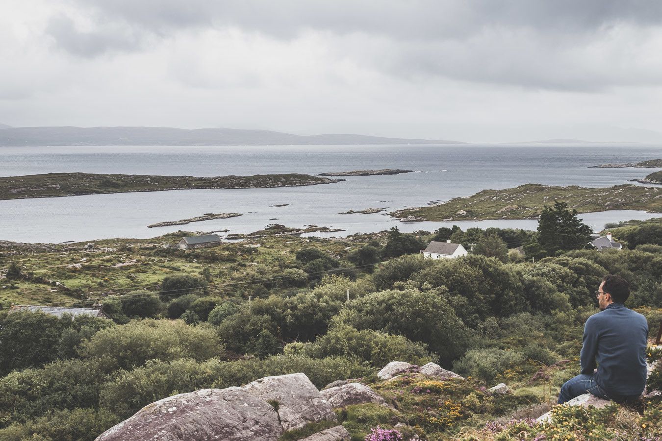 Magnifique panorama le long de la Ring of Kerry