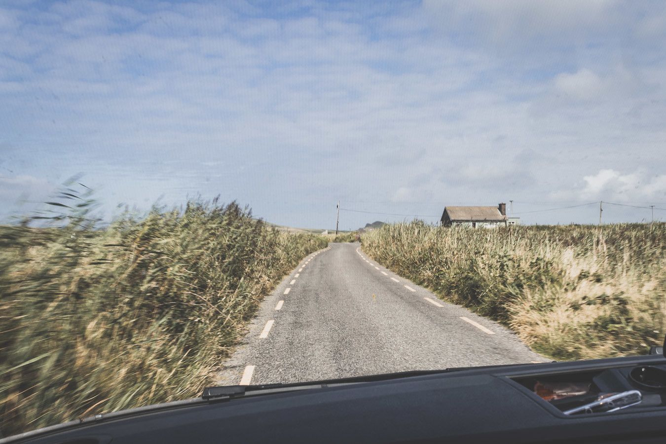 les routes sinueuses de l'irlande