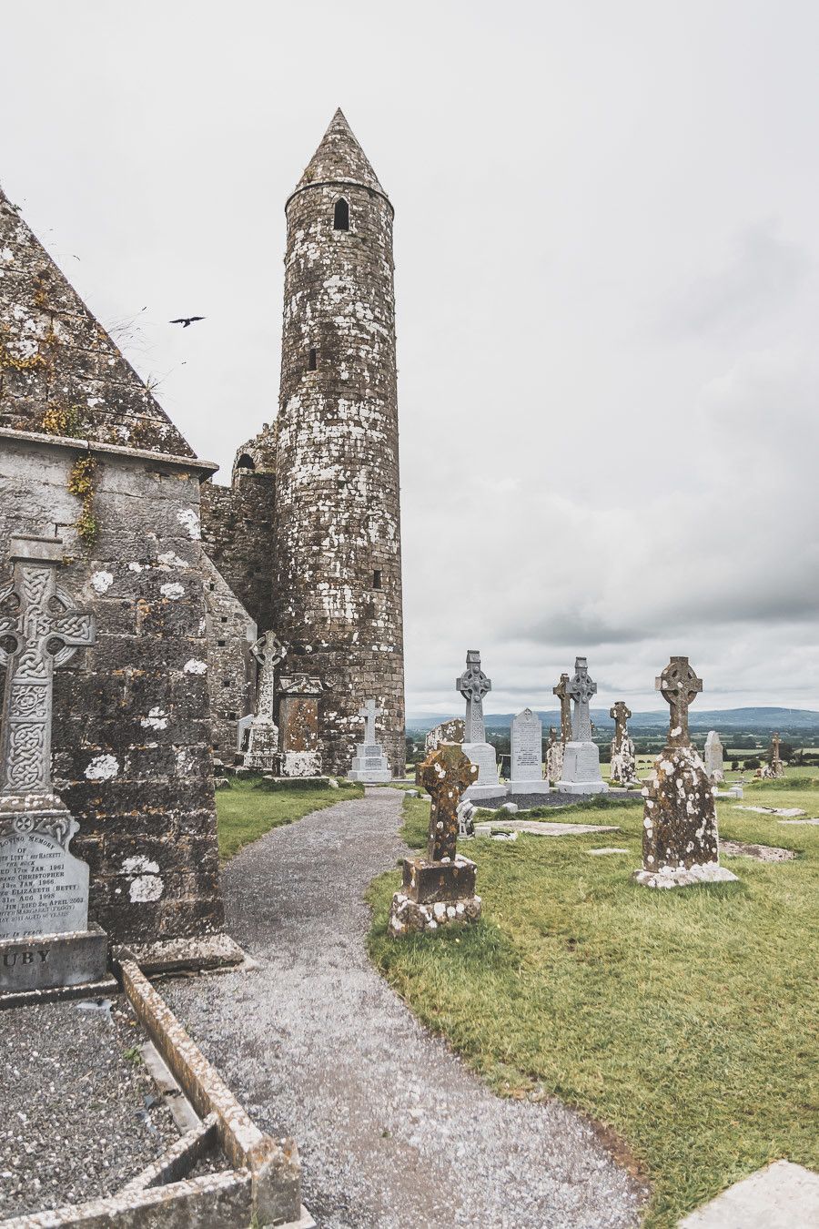 Les tombes du Rock of Cashel