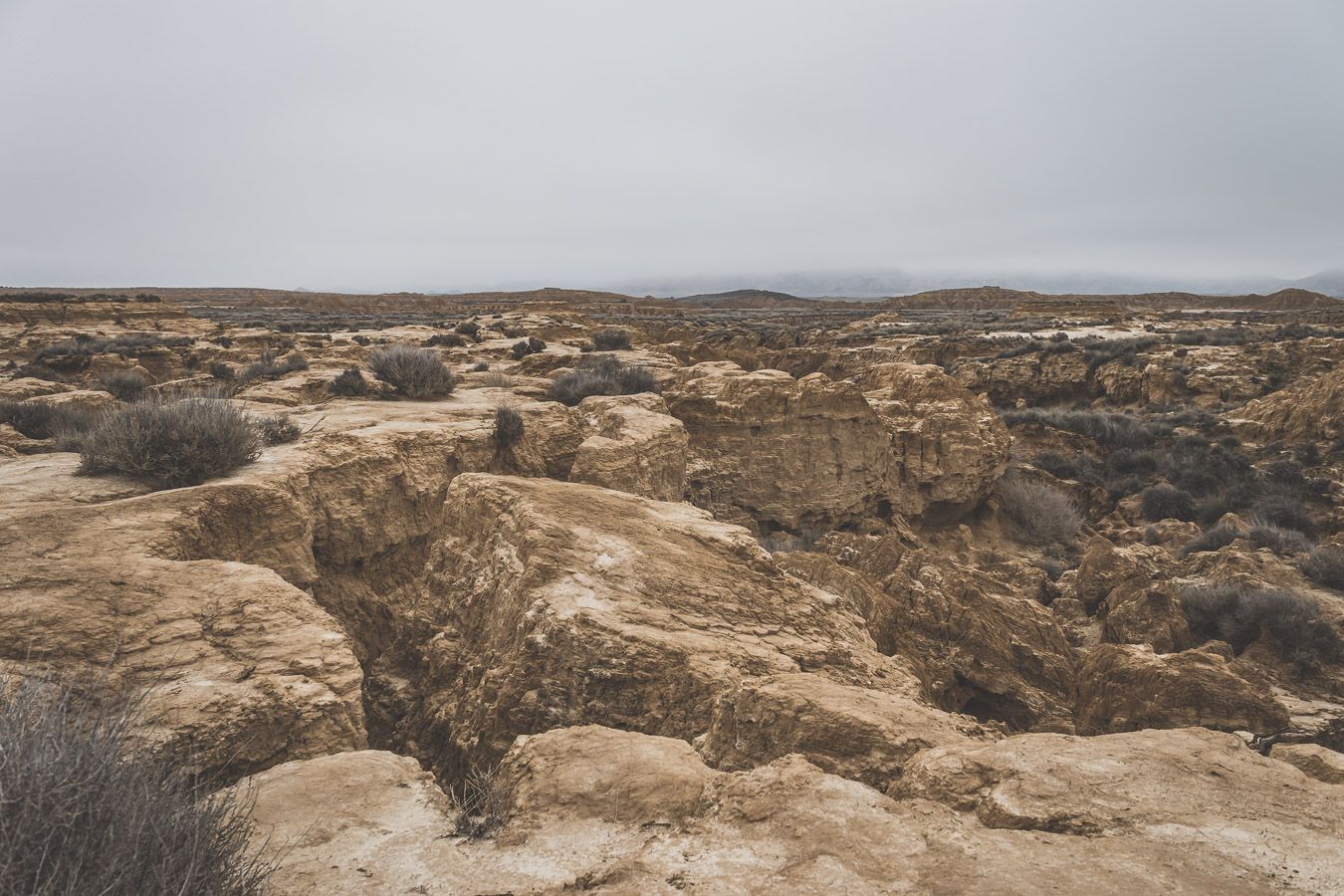 le désert des Bardenas Reales en Espagne