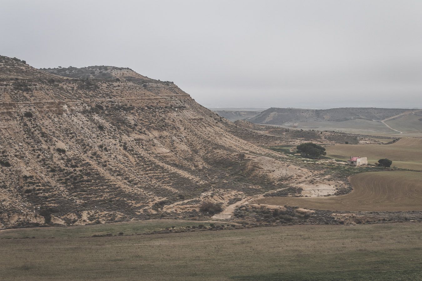 Paysage lunaire en Espagne