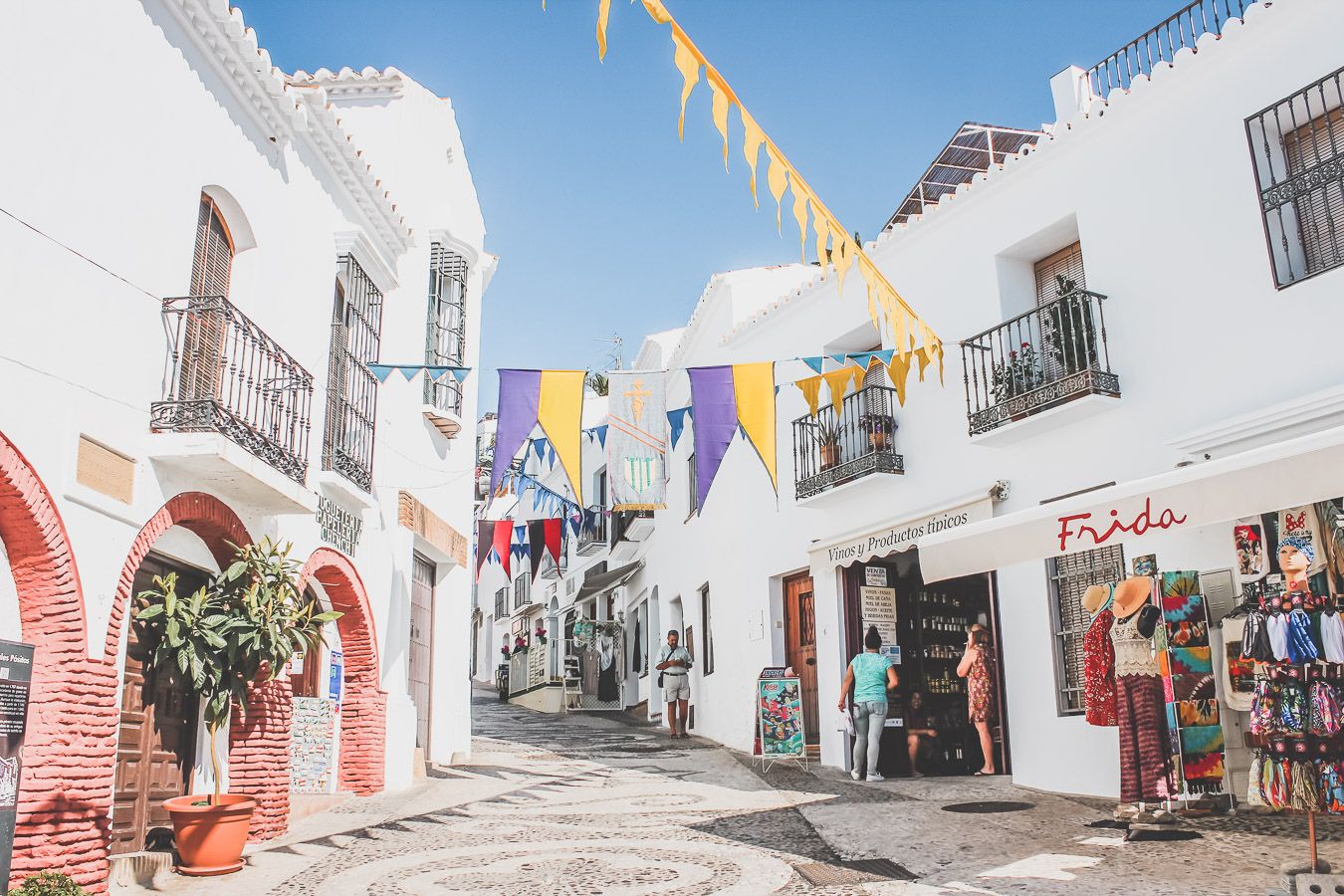 Frigiliana, village blanc à voir en Andalousie