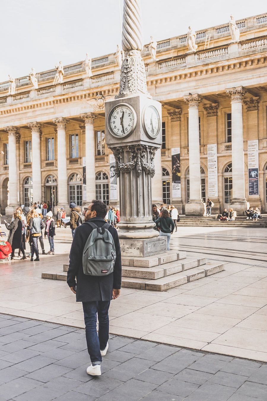 le Grand-Théâtre à Bordeaux