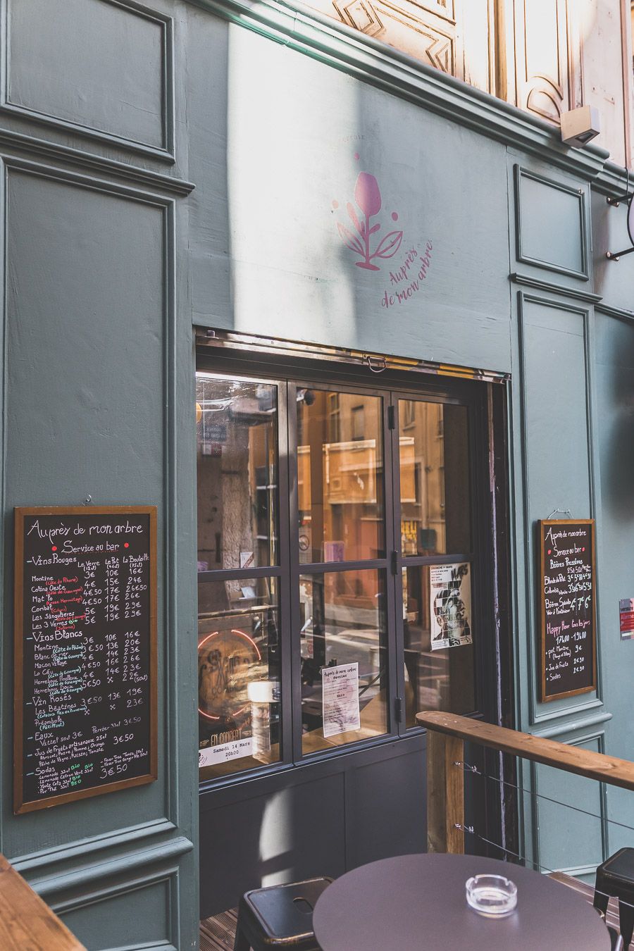 restaurant de la Croix-Rousse à Lyon