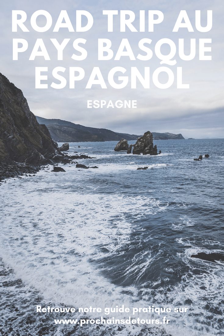 Envie de respirer l’air marin ? Pourquoi ne pas faire un road trip au Pays basque espagnol ? Partez explorer région d’Espagne qui regorge de merveilles naturelles et architecturales ! Espagne paysage / Espagne voyage / Road trip / Road trip Europe / Paysages / Landscapes / Nature / Voyages / Vacances en Espagne / Voyage en Espagne / Nature en Espagne / Europe travel / Europe bucket list / Europe travel list / Pays basque espagnol / Pays basque paysage / Pays basque visite