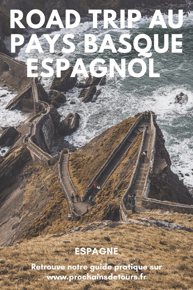 Envie de respirer l’air marin ? Pourquoi ne pas faire un road trip au Pays basque espagnol ? Partez explorer région d’Espagne qui regorge de merveilles naturelles et architecturales ! Espagne paysage / Espagne voyage / Road trip / Road trip Europe / Paysages / Landscapes / Nature / Voyages / Vacances en Espagne / Voyage en Espagne / Nature en Espagne / Europe travel / Europe bucket list / Europe travel list / Pays basque espagnol / Pays basque paysage / Pays basque visite