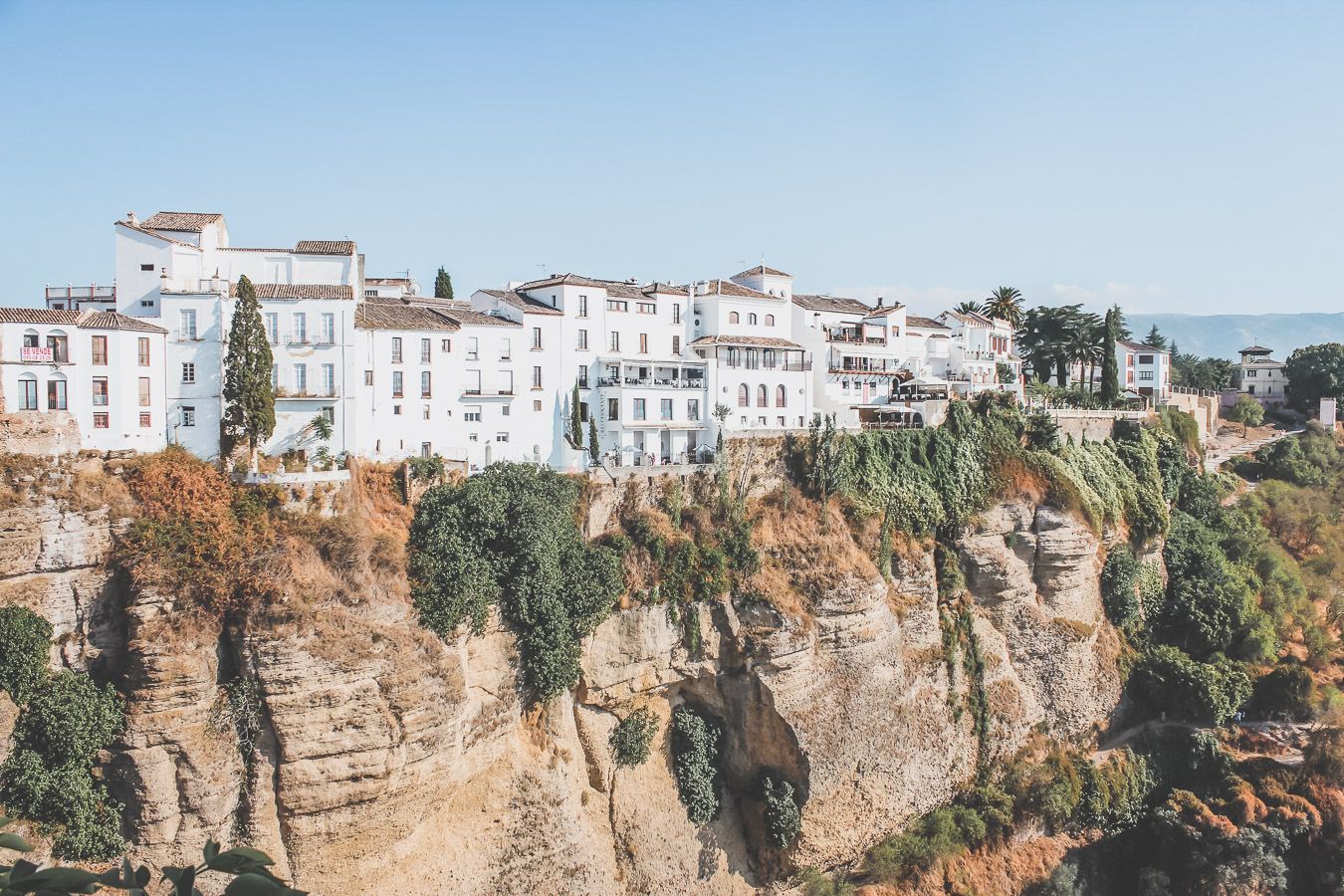 Ronda, village blanc en Andalousie