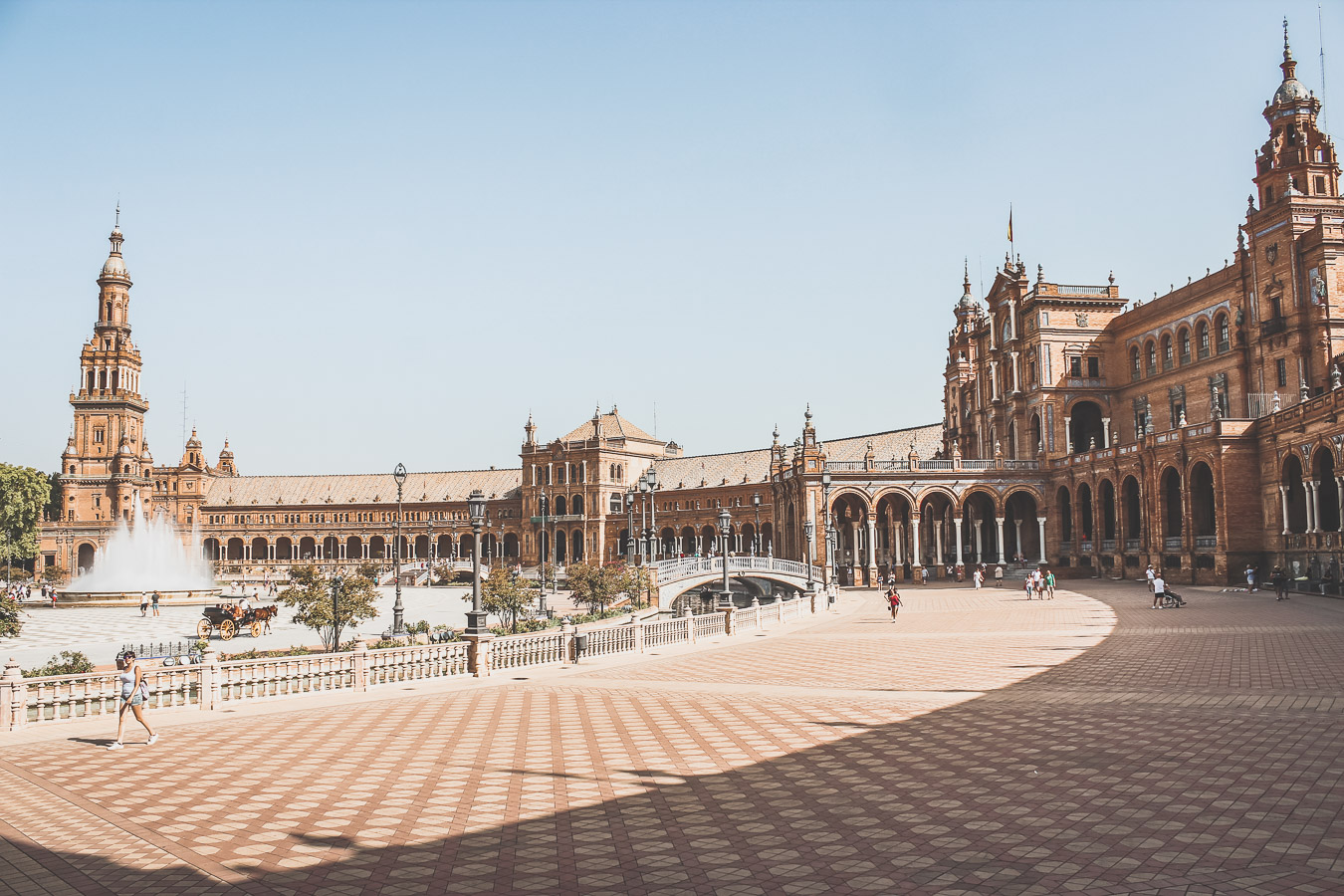 Place d'Espagne à Séville