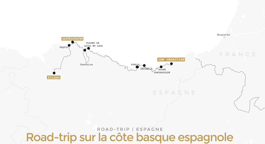 road trip camping car pays basque espagnol