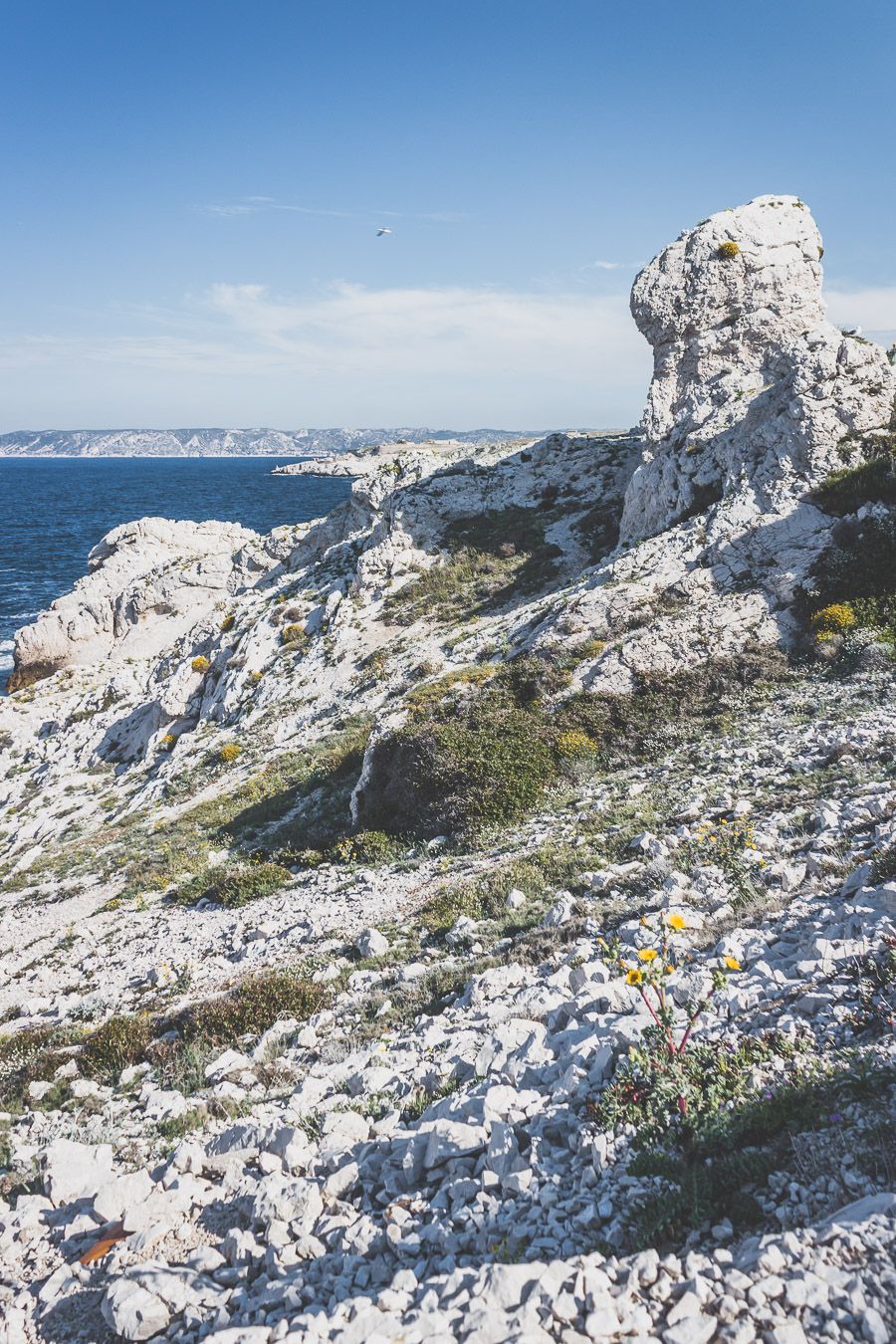 Découverte des Iles du Frioul / Tu planifies un voyage à Marseille? Suis le guide! Dans notre article, tu trouveras toutes les informations et beaucoup de photos qui te guideront dans ton excursion pour visiter les Iles du Frioul #marseille #frioul #mediterranée #france #provence #vacances / Randonnées / Baignade à Marseille / Vacances en France / Provence / Voyages en France / Nature / Destination nature / Plage Marseille / Calanques / Voyages