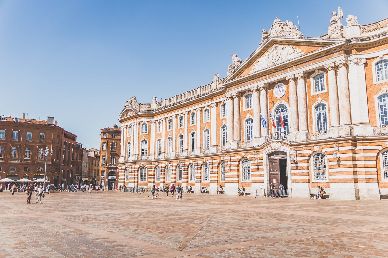 la place du Capitole à Toulouse