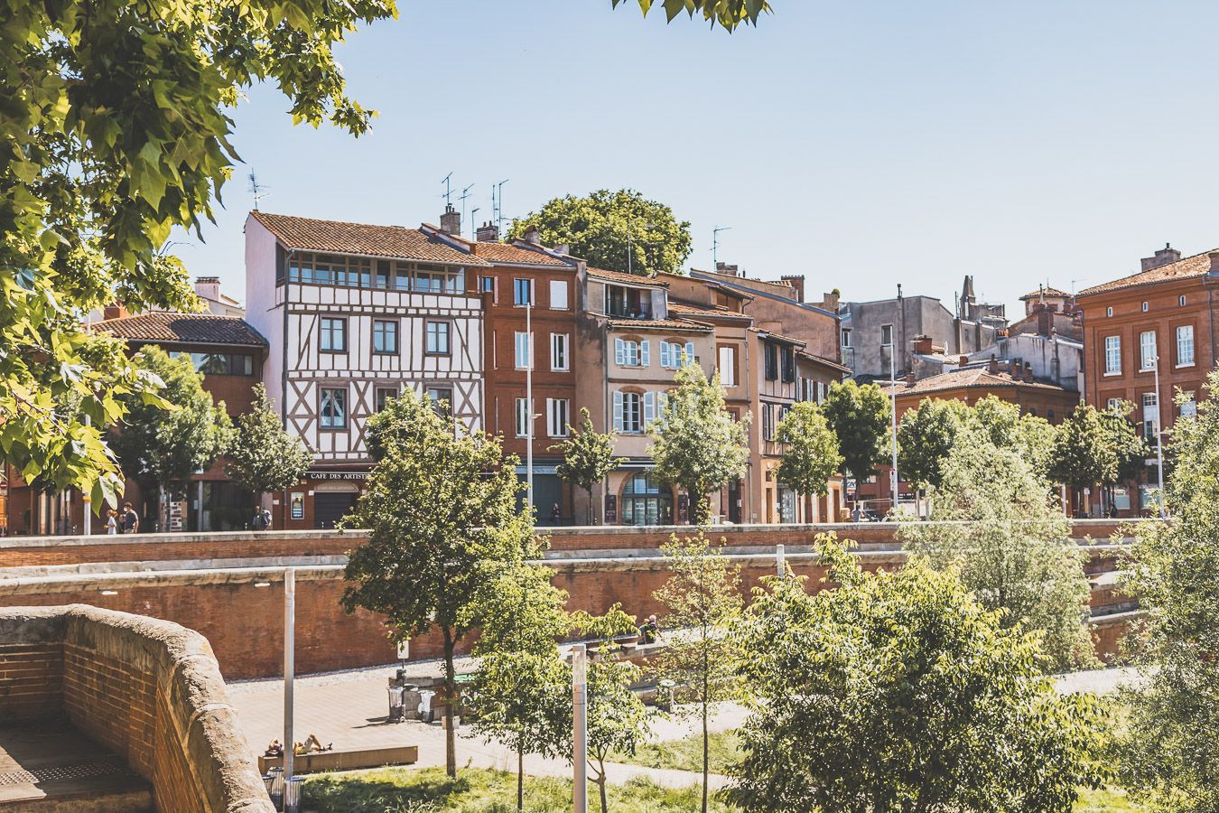 Quai de la Daurade à Toulouse