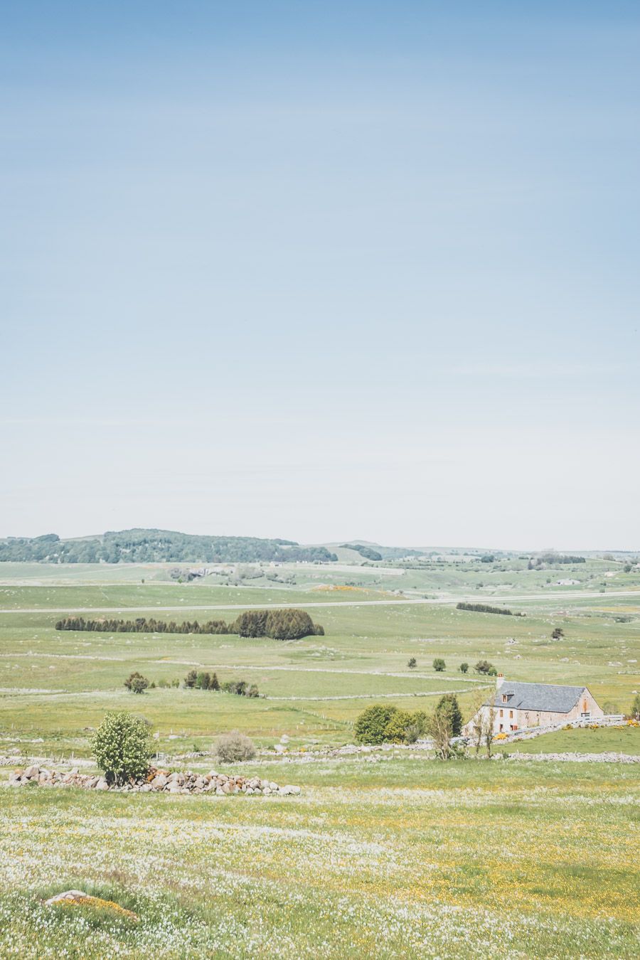 Randonnée sur l'Aubrac - Occitanie, France