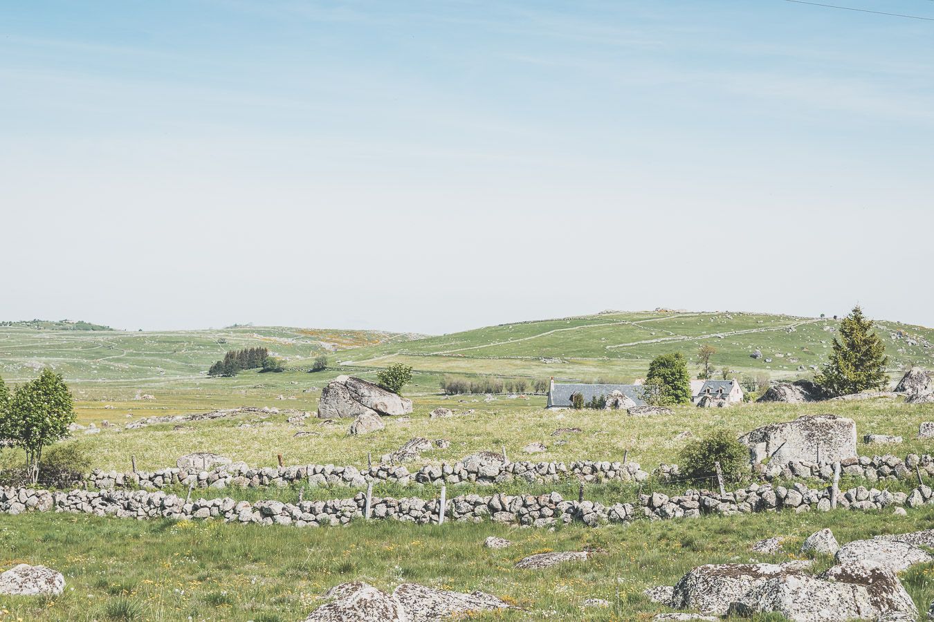 Paysage lozérien - découverte des monts d'Aubrac