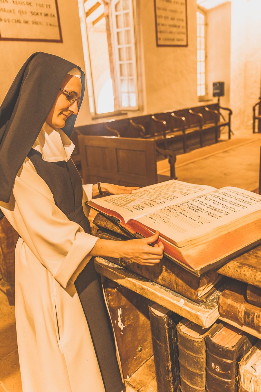 Visite d'une abbaye