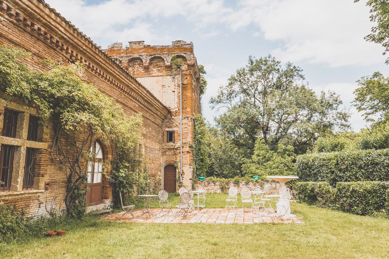 Château de Caumont dans le Gers