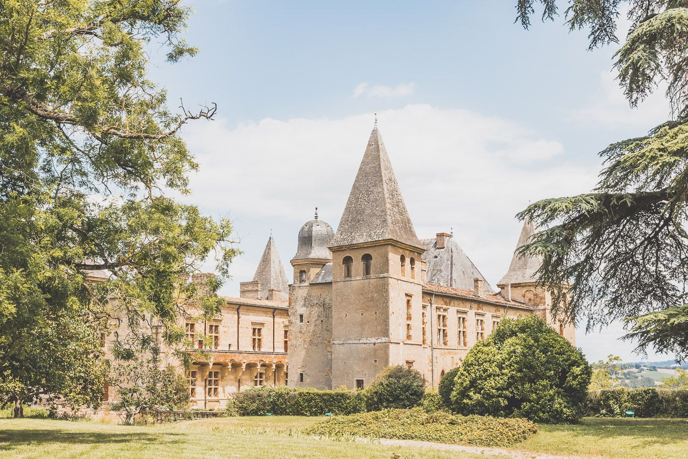 Château de Caumont dans le Gers