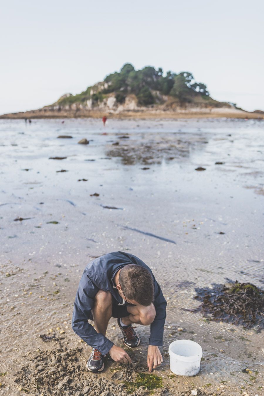 Pêche à pied dans le Finistère