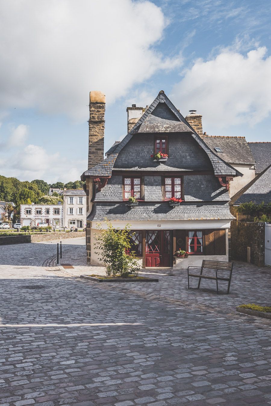 Le village du Faou dans le 29