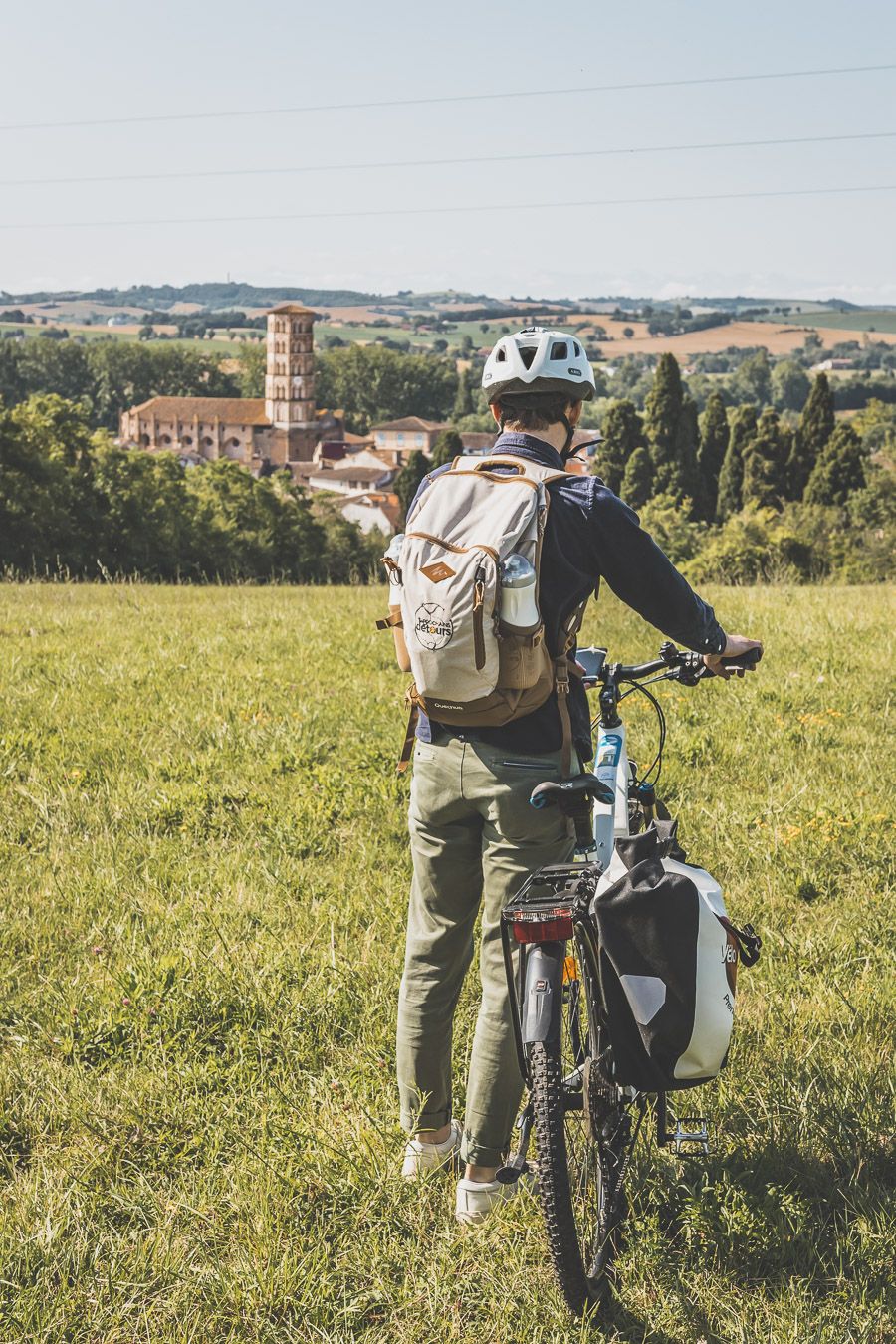 Faire du vélo électrique dans le Gers