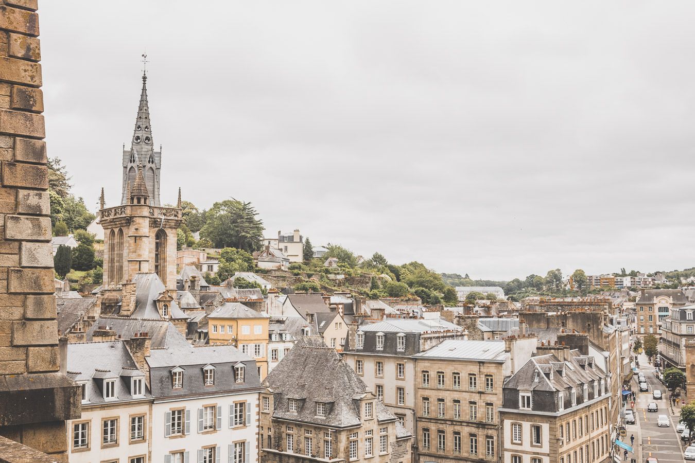 Vue sur Morlaix, Finistère