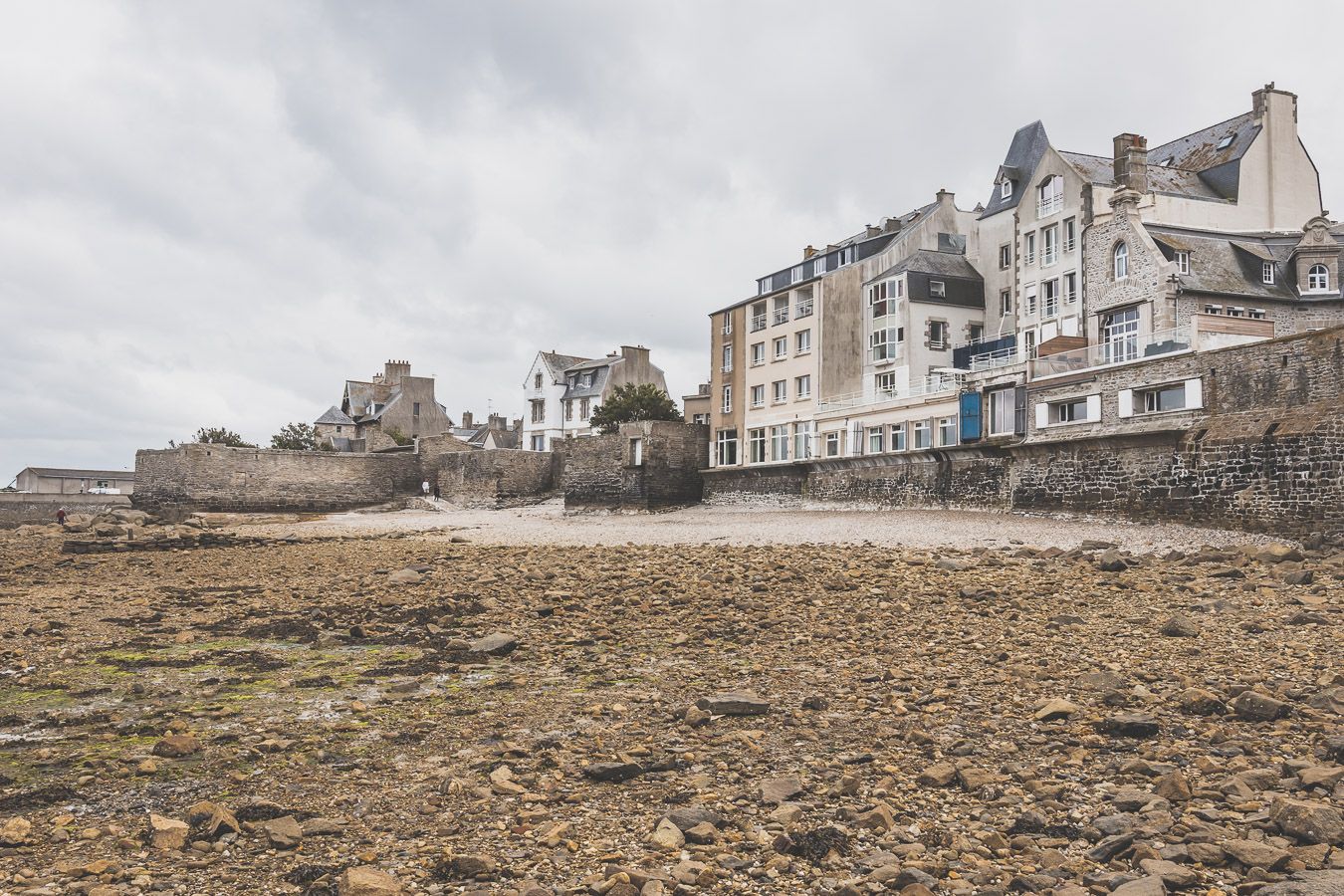 Roscoff à marée basse