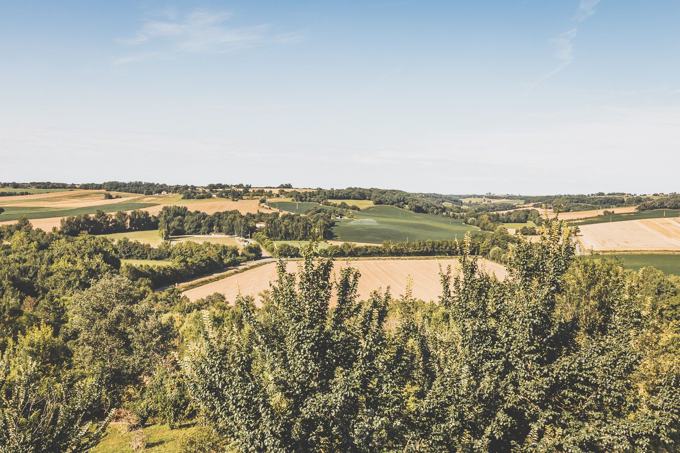 Vue sur le Gers depuis Tournecoupe