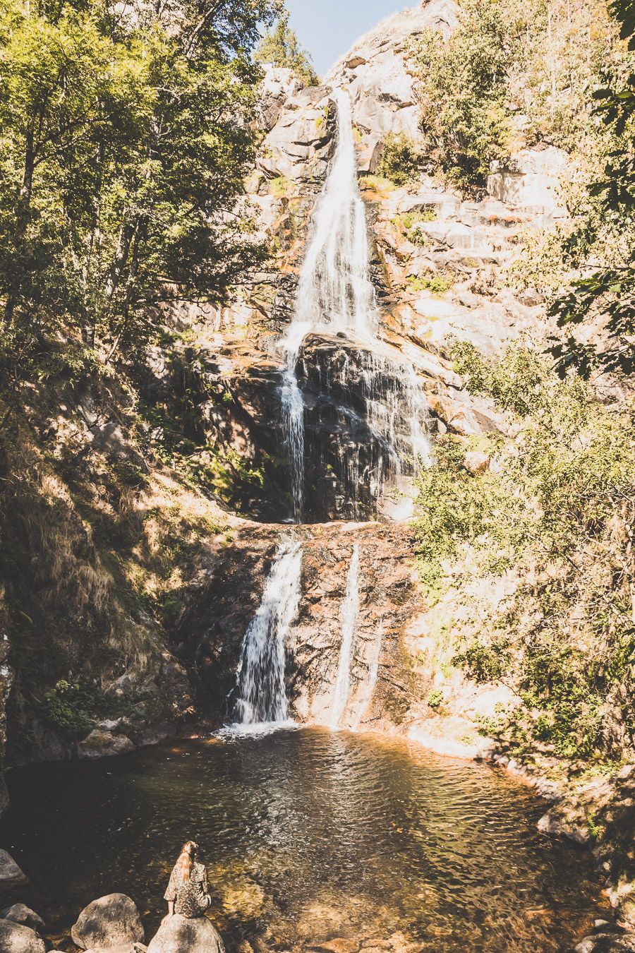 L'une des plus belles cascades de Lozère : la cascade de Runes