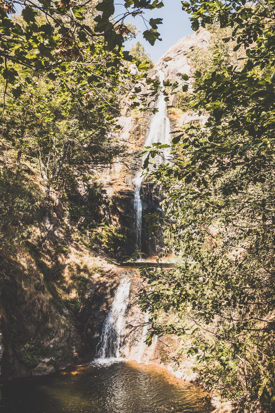 L'une des plus belles cascades de Lozère : la cascade de Runes
